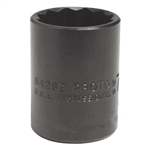 Proto J5448B, Proto - 1/2" Drive Black Oxide Socket 1-1/2" - 12 Point