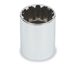 Proto J5534SPL, Proto - 3/4" Drive Spline Socket #34 - 1-1/16"