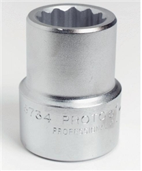 Proto J5746, Proto - 1" Drive Socket 1-7/16" - 12 Point