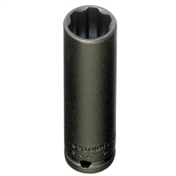 Proto J6512MH, Proto - 1/4" Drive Deep Impact Socket 12 mm - 6 Point