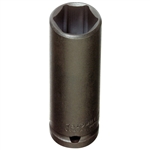 Proto J7009MHT, Proto - 3/8" Drive Thin Wall Deep Impact Socket 9 mm - 6 Point