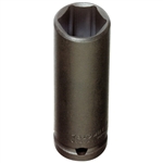 Proto J7019MHT, Proto - 3/8" Drive Thin Wall Deep Impact Socket 19 mm - 6 Point