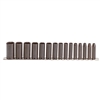 Proto J72116, Proto - 3/8" Drive 15 Piece Deep Impact Socket Set - 6 Point