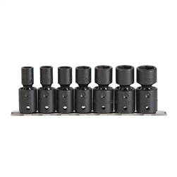 Proto J74142, Proto - 1/2" Drive 7 Piece Deep Universal Impact Socket Set - 6 Point