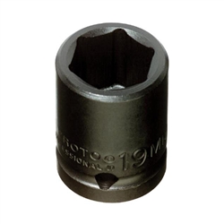 Proto J7424M, Proto - 1/2" Drive Impact Socket 24 mm - 6 Point