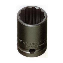 Proto J7424MT, Proto - 1/2" Drive Thin Wall Impact Socket 24 mm - 12 Point