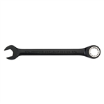 Proto JSCR12, Proto - Black Chrome Combination Non-Reversible Ratcheting Wrench 3/8" - Spline