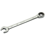 Proto JSCRM08T, Proto - Full Polish Combination Non-Reversible Ratcheting Wrench 8 mm - 12 Point