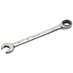 Proto JSCRM12T, Proto - Full Polish Combination Non-Reversible Ratcheting Wrench 12 mm - 12 Point
