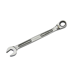 Proto JSCV18A, Proto - Full Polish Combination Reversible Ratcheting Wrench 9/16" - Spline