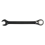 Proto JSCVM10, Proto - Black Chrome Combination Reversible Ratcheting Wrench 10 mm - Spline