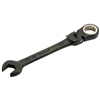 Proto JSCVM19F, Proto - Black Chrome Combination Locking Flex-Head Ratcheting Wrench 19 mm - Spline