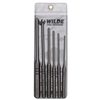 Wilde Tool RS906.NP-VP, Wilde Tools- 6 Piece Vinyl Pouch Roll Set Manufactured & Assembled in Hiawatha, Kansas U.S.A.<br>
6-Piece Set<br>
Ball Point Tip<br>
Finish : Polished, Each