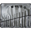 Wilde Tool RS912.NP-VR, Wilde Tools- 12-Piece  Spring Punch Roll Set Manufactured & Assembled in Hiawatha, Kansas U.S.A.<br />
12-Piece Set<br />
Ball Point Tip<br />
Finish : Polished, Each