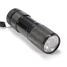 9 LED Ultraviolet Flashlight