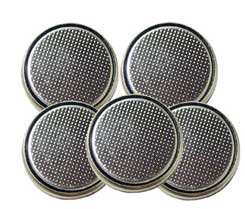 5pk CR2025 Button Cell Battery