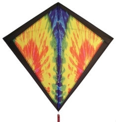Tie-Dye Diamond Kite