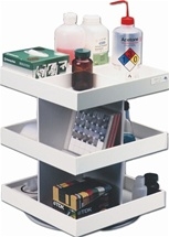 360 Degree Rotating Lab Shelf 12" x 15" x 12"