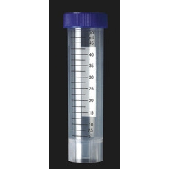 Self Stand Tubes - 50ml - 500 tubes - Blue Caps