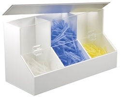 Large Top-Loading Dispensing Lab Bin