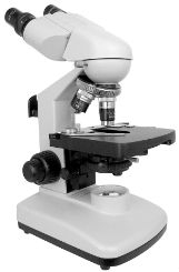 Walter Series 40 Binocular Cordless (recharge) Microscope w/ 4 objectives & Mech. Stage