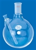 5000mL Round Bottom Short Neck Flask with Thermometer 24/40 Joint