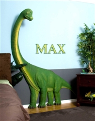Beetling Brachiosaurus Dinosaur 3D Wall Art Decor