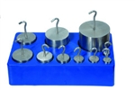 Stainless Hook Weight Set - 10 weights 5g to 1000g