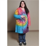 Tie-Dye Lab Coat - Large