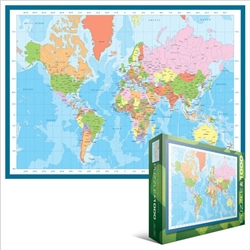 Map of the World 1000 piece Puzzle