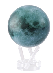 Mova 4-/12" Solar Spinning Moon Globe
