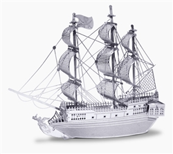 MetalWorks- Black Pearl Pirate Ship