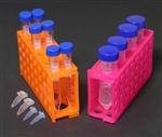 4-Way Centrifuge Tube Rack for 4x50ml, 12x15ml, 32x0.5/1.5ml Set of 5