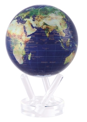 Mova 6" Solar Spinning Globe Satellite View