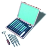 Tuning Fork Set with 13 Forks and Wood Box