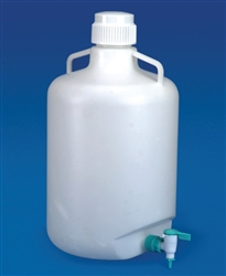 Carboy with Stopcock 10L Polypropylene