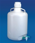 Carboy with Stopcock 20L Polypropylene