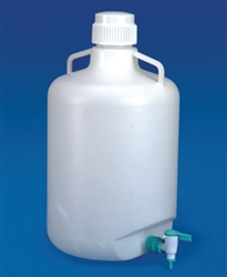 Carboy with Stopcock 20L Polypropylene