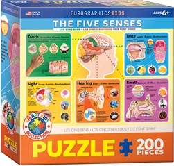 Five Senses Jigsaw Puzzle 200 pieces