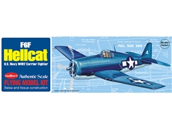 Hellcat Balsa Rubber Band Plane Model