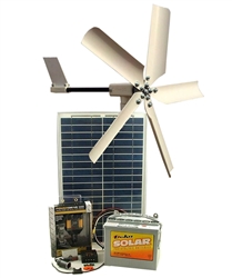 Wind and Solar Hybrid System 200 Wind 50 Solar