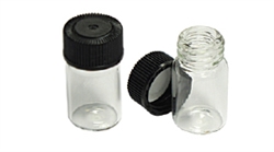 3/4 Dram Mini Glass Vial with Phenolic cap