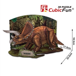 CubicFun Triceratops 3D Paper Model