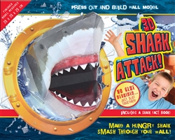 3D Shark Attack Press and Build