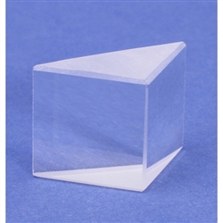 Glass Right Angle Prism 1-/38" x 1"