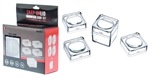 Magnifier Cube Set (1.5" Dia) 2.5X, 3.5X, 4X, 5X