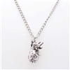 Human Heart Necklace - SIlver Color