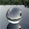 Clear Glass Sphere, 40mm Diameter with Stand