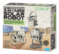 3-in-1 Mini Solar Robot