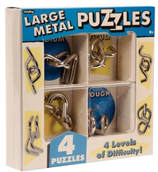 Large Metal Wire Puzzles
